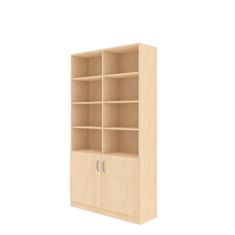 oeco... Bücherschrank, Breite 120 cm, 6 OH - mit Mittelwand